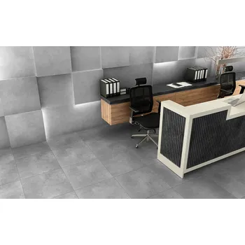 Dlažba Cerrol Legante grey 60x60x0,9 PEI IV R9 rekt. dlažba mraz.