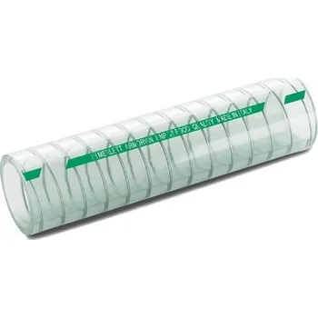 Zahradní hadice MERLETT 25/33 SPIROTEC METAL - ts hadice pro potraviny a alk. do 28%, pneum. dopr. abr. mat.