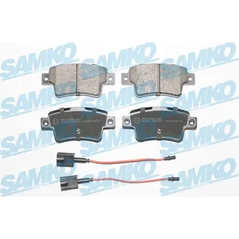 Brzdová destička Sada brzdových destiček, kotoučová brzda SAMKO 5SP1677