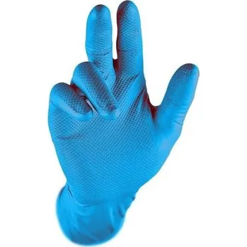 Pracovní rukavice GRIPPAZ® 300 MM Pracovní jednorázové rukavice blue 2XL 306DB/11