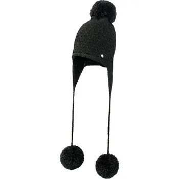 Čepice JAMIKS dívčí zimní čepice Carminia IV černá vel. 48 cm