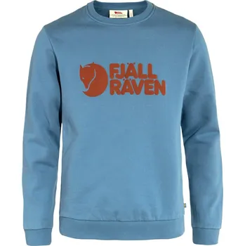Pánská mikina svetr pánský FJÄLLRÄVEN Fjällräven Logo Sweater M Dawn Blue - M