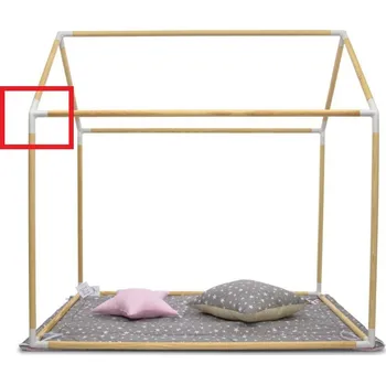 Dětský domeček ELIS DESIGN Spojovací koleno k Hracímu domečku (náhradní) varianta: úhel 135 stupňů