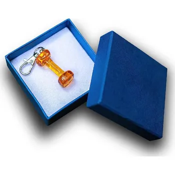 Přívěsek Morko Skleněný přívěsek - barva jantar