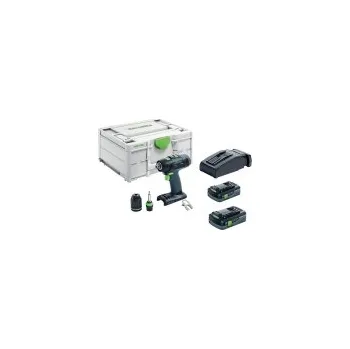 Festool 576446 akumulátorový vrtací šroubovák t 18+3 hpc 4, 0 i-plus