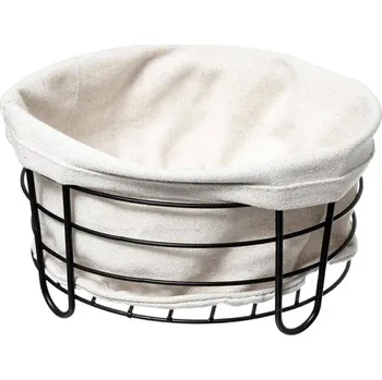 chlebník Košík na pečivo Bistrot 21 cm bílý