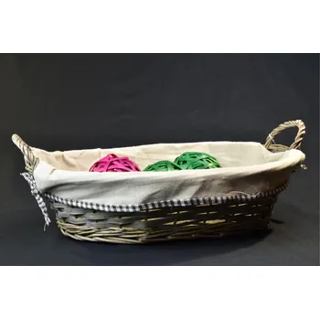 chlebník Vingo Sada 2 ošatek šedých