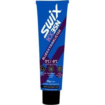 Zimní sport vosk klistr Swix KX35N blue extra, 0/-8°C, 55g 111198
