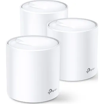 Počítačové příslušenství WiFi router TP-Link Deco X20(3-pack) AX1800, WiFi 6, 2x GLAN, / 574Mbps 2,4GHz/ 1201Mbps 5GHz