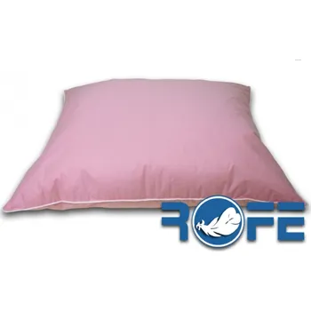 Polštář Rofe Péřový polštář 70x90 cm - 20% husí peří barva: růžová