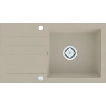 Granitový dřez Dřez granitový 1k 780x440 béžový