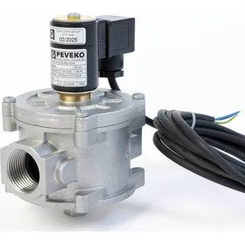 Ventil EVHNC M50/X | Havarijní plynový ventil, závit, 50 kPa, 1/2"÷2", ATEX, NC Dimenze (DN) - připojení: DN 15 - 1/2" Rp, Napájecí napětí: 230 VAC