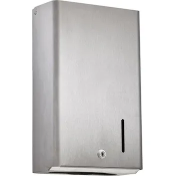 Zásobník papírových ručníků Rossignol Axos 53047, 400 listů, nerez ocel, uzamykatelný ROS53047