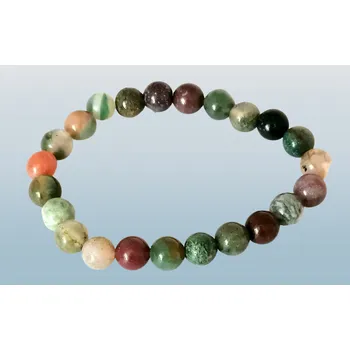 Náramek Dětský náramek achát pestrý
