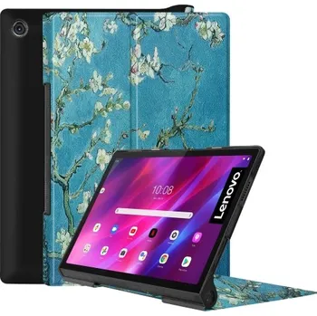 Pouzdro na tablet VSECHNONAMOBIL 34632 ART zaklapovací obal Lenovo Yoga Tab 11 APRICOT BLOSSOM