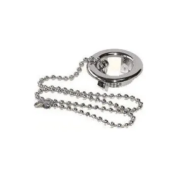 Vodovodní kohout NÝVLT rozetka - krytka přepadu umyvadla 26mm s řetízkem balená SADA - K1/454C