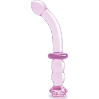 Dildo Dildo Dream Toys GLAZE GLASS 8" Rosebud G-spot růžové - s kupónem KUP15 cena 676 Kč + extra diskrétní expedice