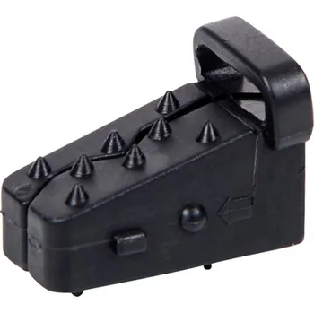 Cyklistické kalhoty Klínky na poutka BLACK One way