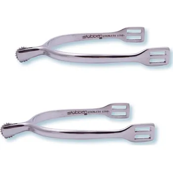 Ostruha Stübben Šporny nerezové German Stübben, s ozubeným kolečkem, pánské, 20 mm