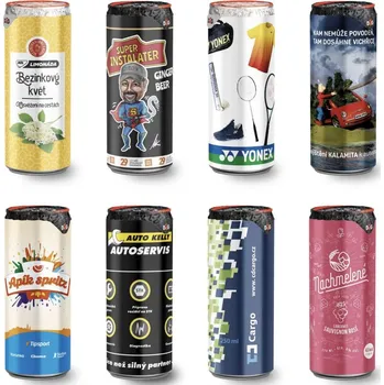 Pivo Pivo v plechovce KONRÁD 12% s potiskem, 500 ml 480ks matný či lesklý lak