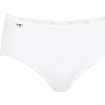 Dámské spodní prádlo Kalhotky Basic+ midi 2P bílá vel.40 - Triumph Sloggi