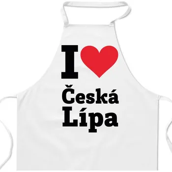 Kuchyňská zástěra Zástěra bílá - Česká Lípa