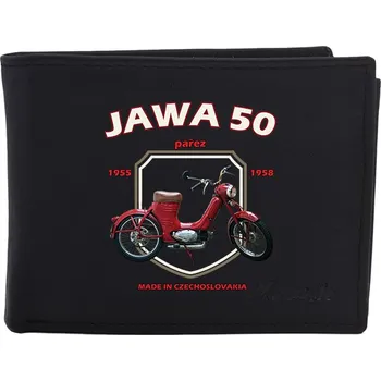 Peněženka STRIKER Luxusní kožená peněženka Jawa 50 pařez