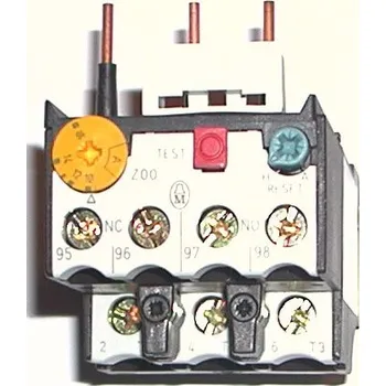 Stykač Klöckner Moeller tepelné relé Z 00 NO NC přetížení motorů Varianta: Z00-16 (rozsah 10-16A)