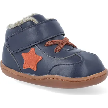 Dívčí zimní obuv Barefoot zimní boty Little Blue Lamb - Beck Navy Velikost: 20