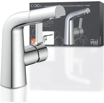 Sprchový set eisl COOL umyvadlová baterie s výsuvnou sprchou, výsuvná koupelnová baterie | NI075COCR