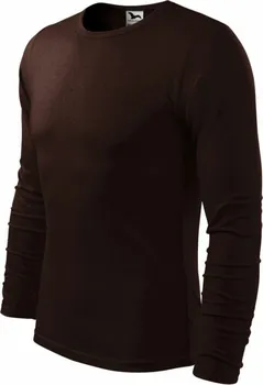 Pánské tričko Malfini Fit-T Long Sleeve 119 kávové