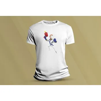 Chlapecké tričko Dětské bavlněné tričko Earthworm Jim. Bílá velikost 140 (9-11 let)