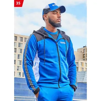 Pánská mikina YAMAHA mikina DANKOS 24 blue/black - 3XL