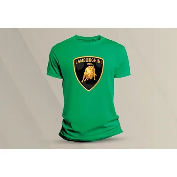 Chlapecké tričko Tričko pro děti Lamborghini velikost 128 Zelená