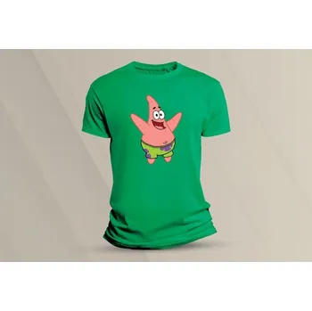 Dětské bavlněné tričko Patrick. velikost 152 (12-13 let) Zelená