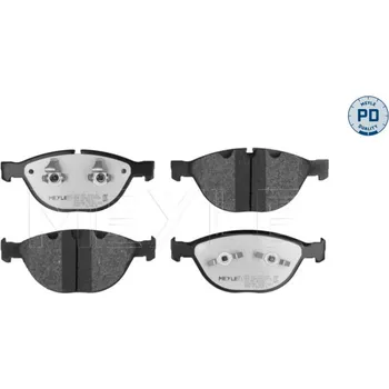 Brzdová destička Sada brzdových destiček, kotoučová brzda MEYLE 025 237 9120/PD