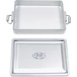 Krabice hliníková vodotěsná STŘÍBRNÁ