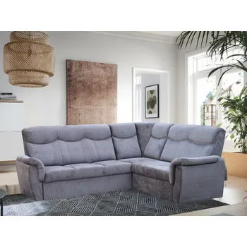 Sedací souprava Rohová sedací souprava NAIROBI, tmavě šedá