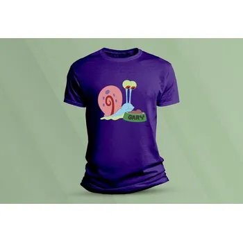 Dětské bavlněné tričko Gary. velikost 116 Purpurová