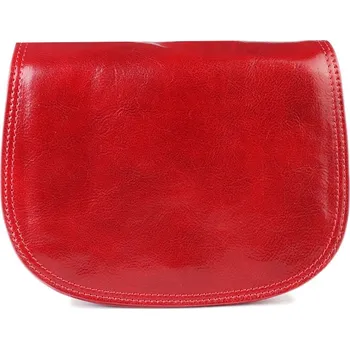 Kabelka ITALSKÉ Kvalitní dámská nová kožená kabelka Franca bordo