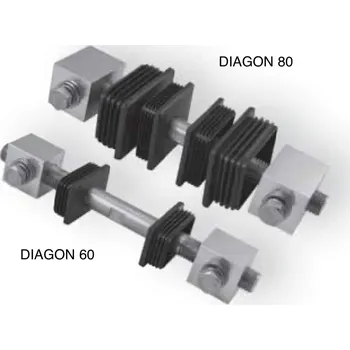 příslušenství k bráně CAIS DIAGON 80 - napínák pro samonosnou posuvnou bránu