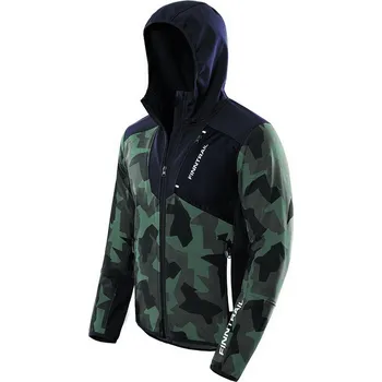 Pánská softshellová bunda Finntrail Thermal Jacket Nitro CamoArmy XXL