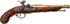 Replika zbraně Denix Francouzská soubojová pistole 1832 mosaz