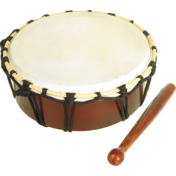Bongo buben do ruky 22cm (Djembe buben s paličkou)