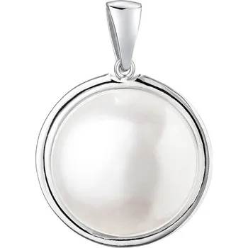 Přívěsek Stříbrný přívěsek s perličkou