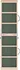 Schody a rampa pro psa Rampa pro psy 172419 120 x 30 cm zelená