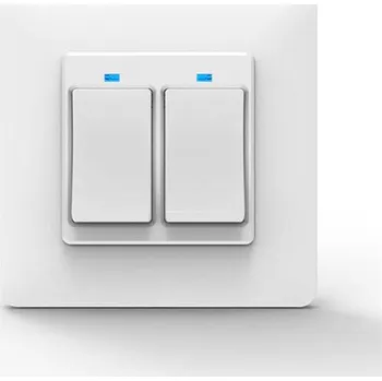Elektroinstalační materiál MOES Light Button Switch WS-EUY2 WiFi Tuya