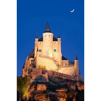 Plakát Plakát, Obraz - Segovia castle Illuminated, Travelpix Ltd