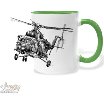 Hrnek - Mi-17 Sh Barva: Zelená