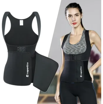 inSPORTline Fitness korzet Corbeam černá - S